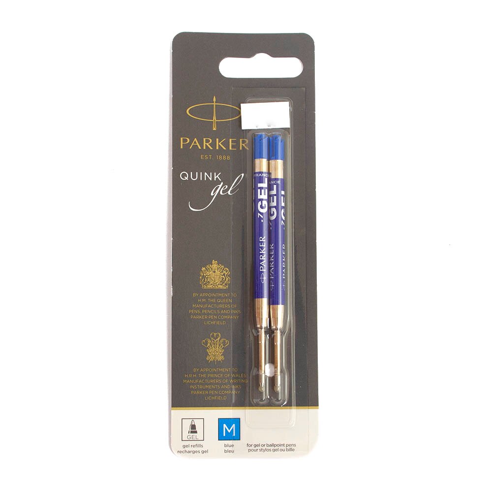 Blue, Refills, Art & School, Parker, Gel, Medium, 406699